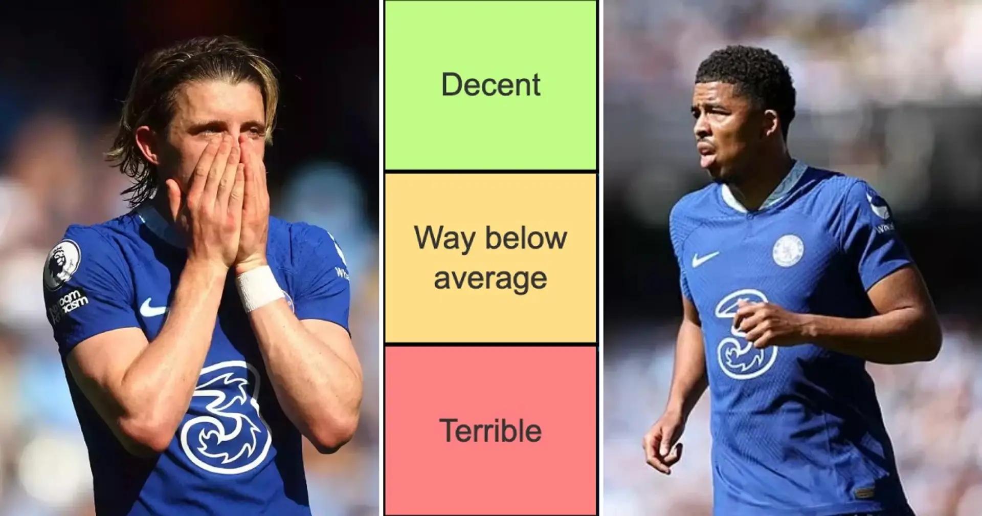 8 players terrible: Chelsea's performance tierlist in Man United defeat