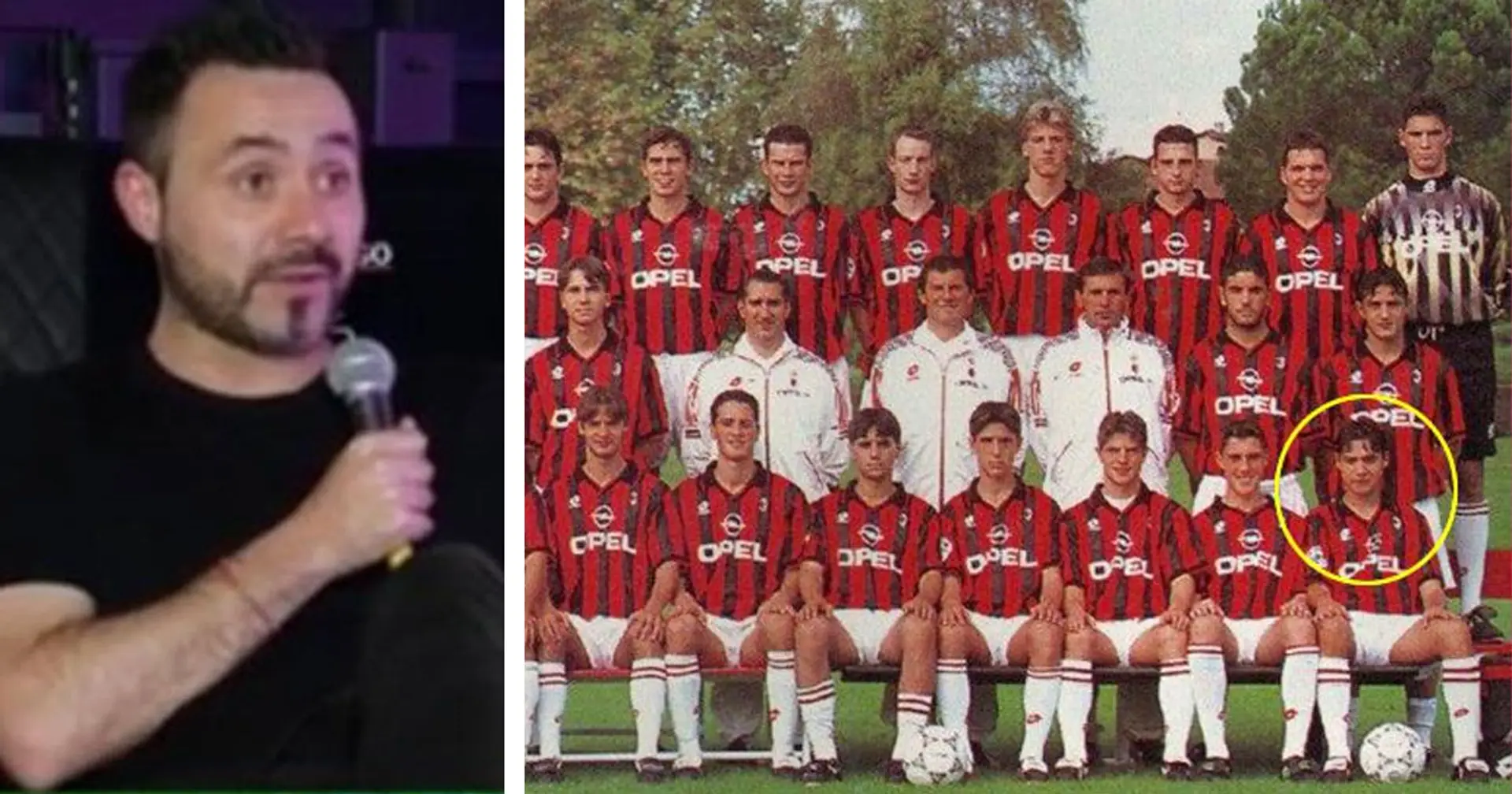 "Io cresco nel Milan", De Zerbi rivela dove nasce la sua idea di calcio sottolineando il legame con i Rossoneri