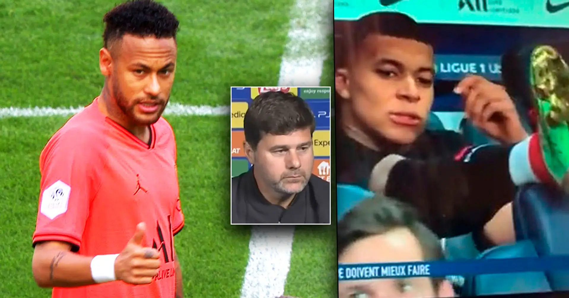 Mauricio Pochettino explains what actually happened between Neymar and Kylian Mbappe