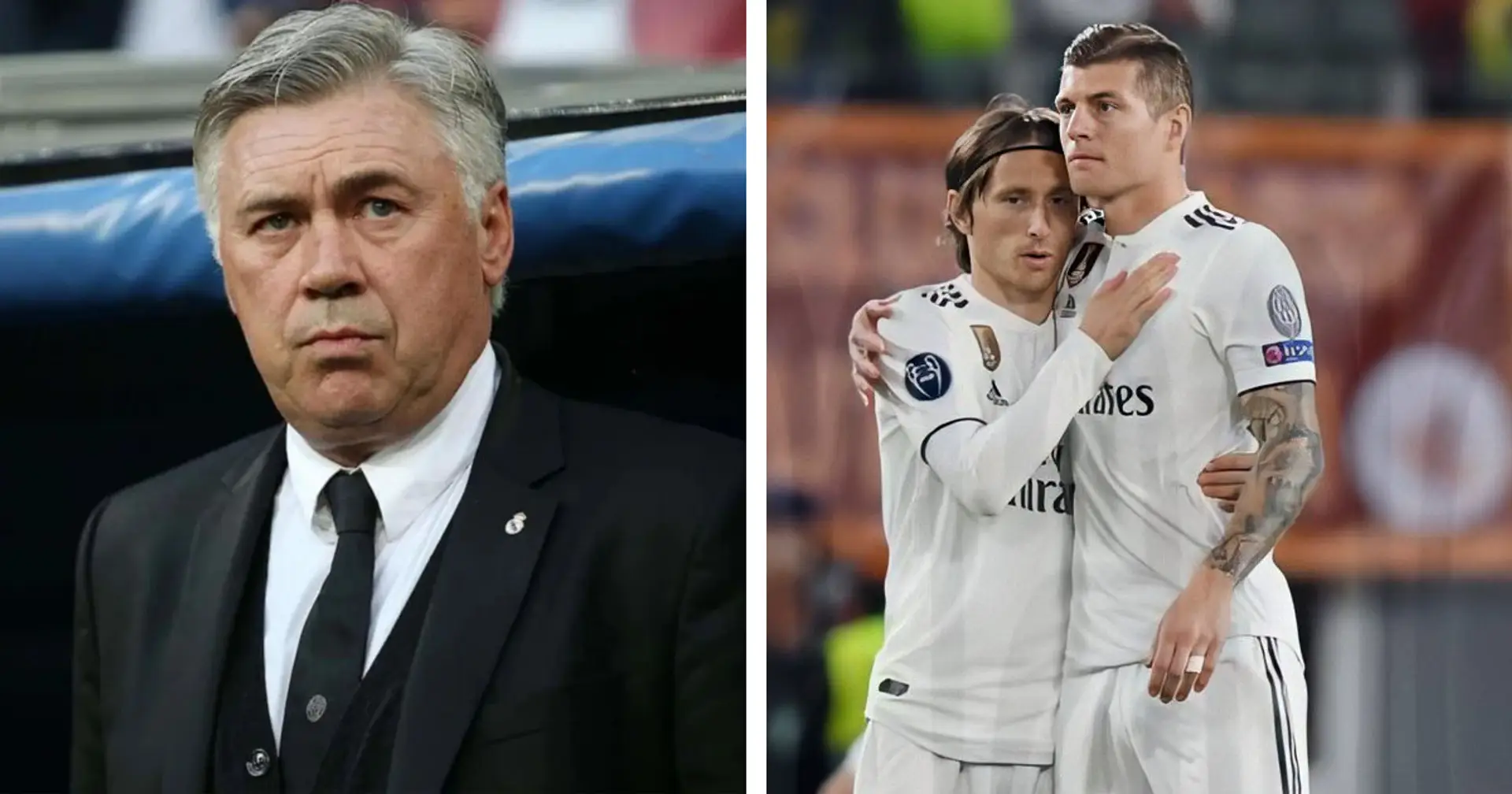 Carlo Ancelotti: 'Kroos and Modric are still the best midfielders in the world’