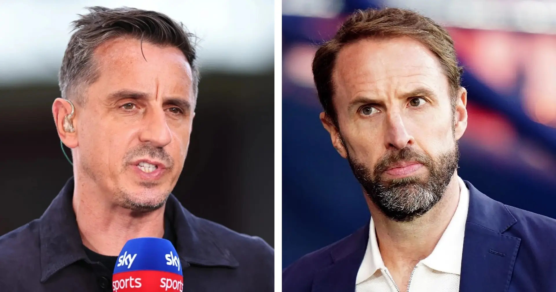 Southgate and two others – Neville names three managers he can't see managing Man United