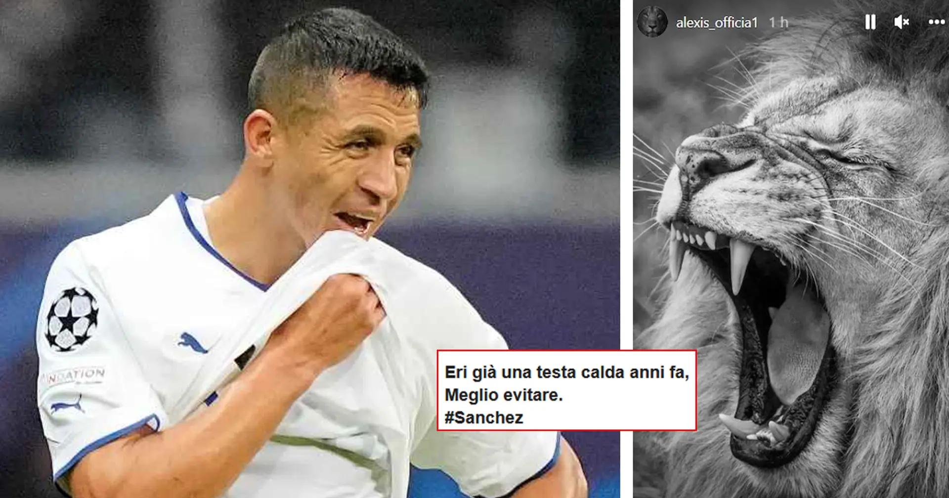"Non eri un leone in gabbia?!": i tifosi dell'Inter bocciano il possibile ritorno di Alexis Sanchez