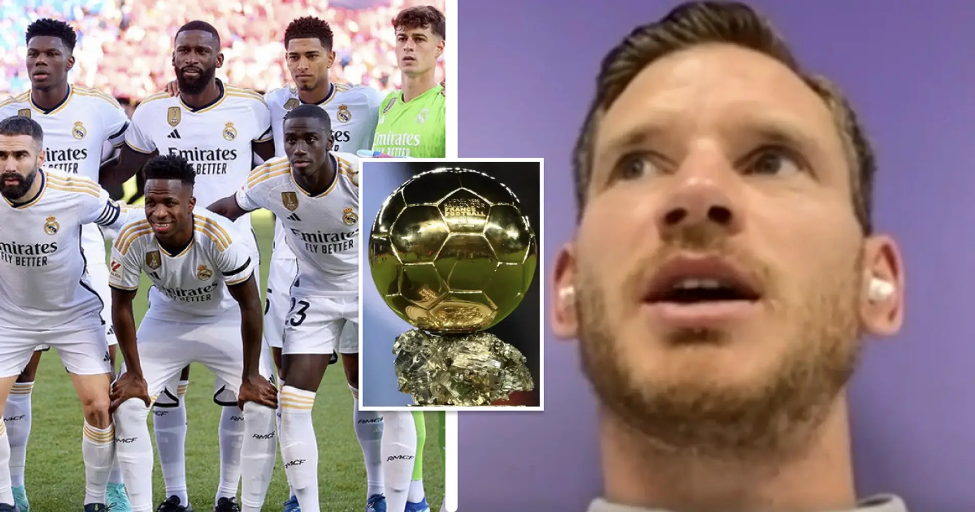 'I don't think it's going to be two guys dominating': Vertonghen backs two Real Madrid players to compete for Ballon d'Or