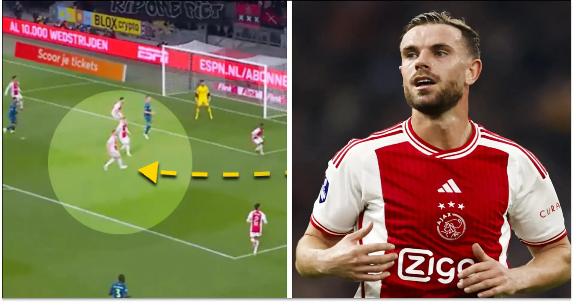 Jordan Henderson makes Ajax debut with Gareth Southgate in the stands - here's how it was