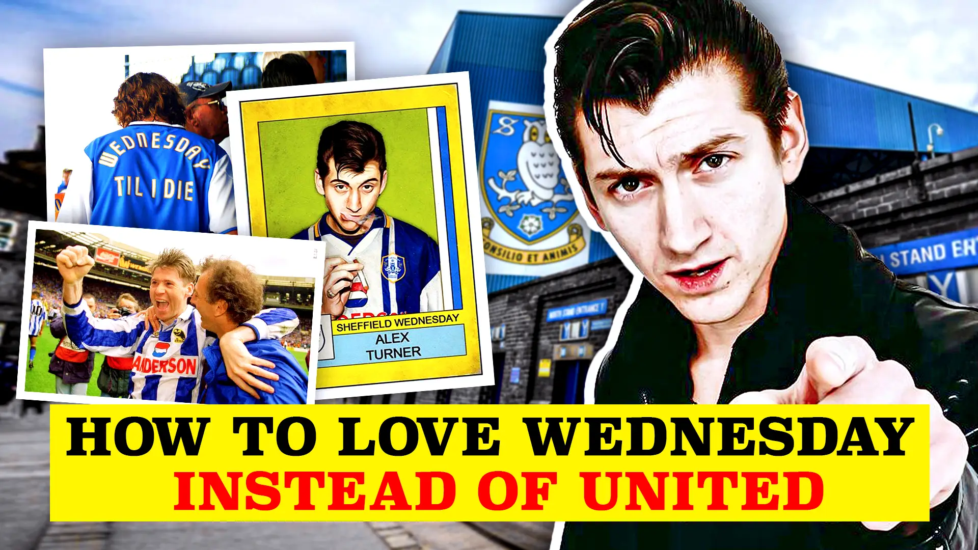 Alex Turner's Football Crush: Arctic Monkeys & Sheffield Wednesday Tale 🦉