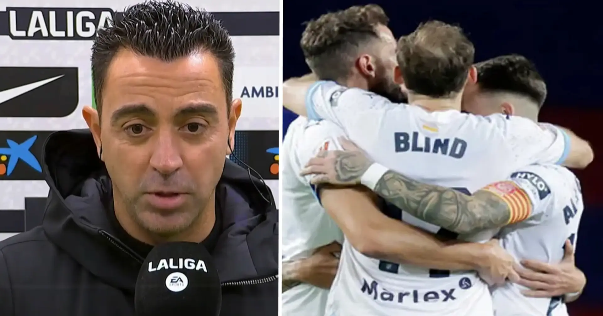 'He played a great match': Xavi praises one Girona player – he didn't score or assist