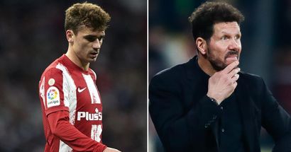 Griezmann at the centre of reported conflict in Atletico Madrid's dressing room