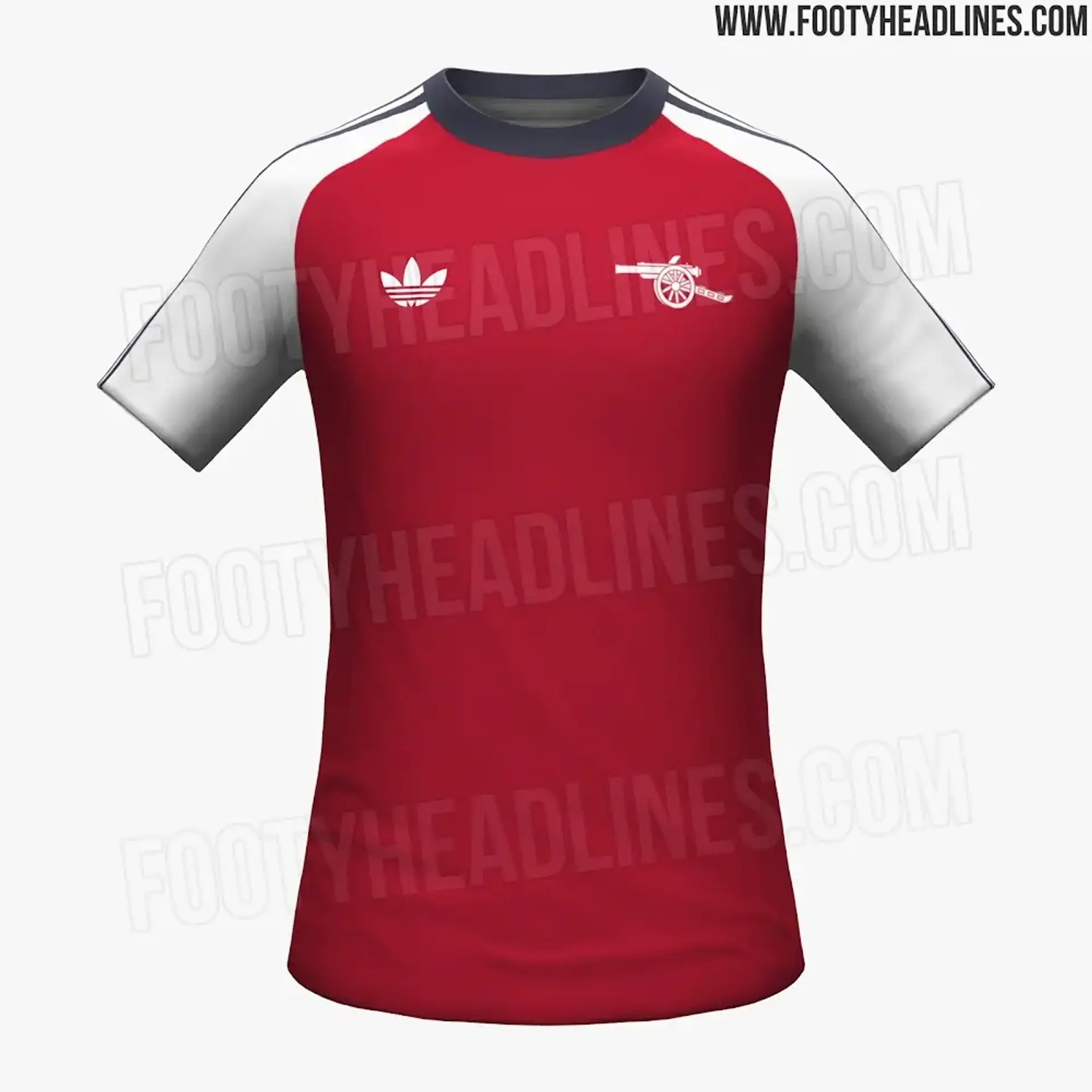 Arsenal 2025/26 'Originals' kit leaked - Adidas bring back retro vibes ...