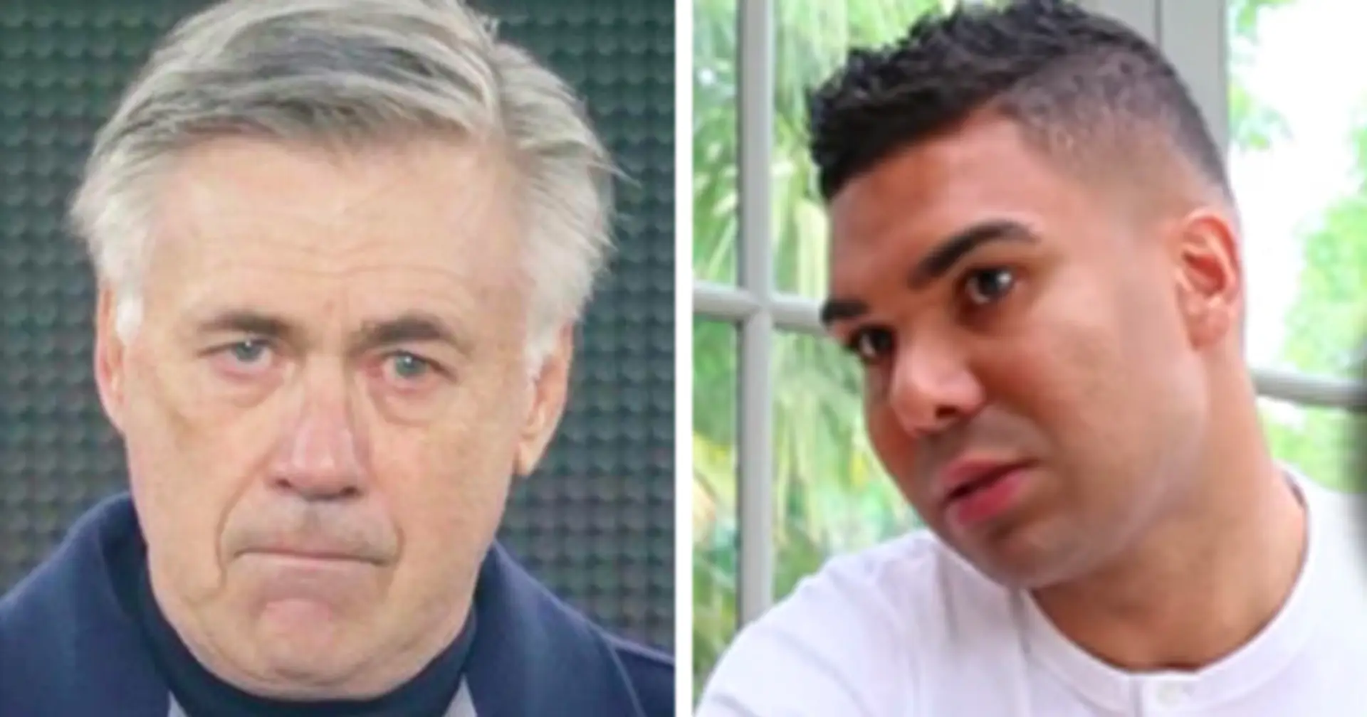 Casemiro: 'When I agreed to leave, I came to Ancelotti's office... he started crying'