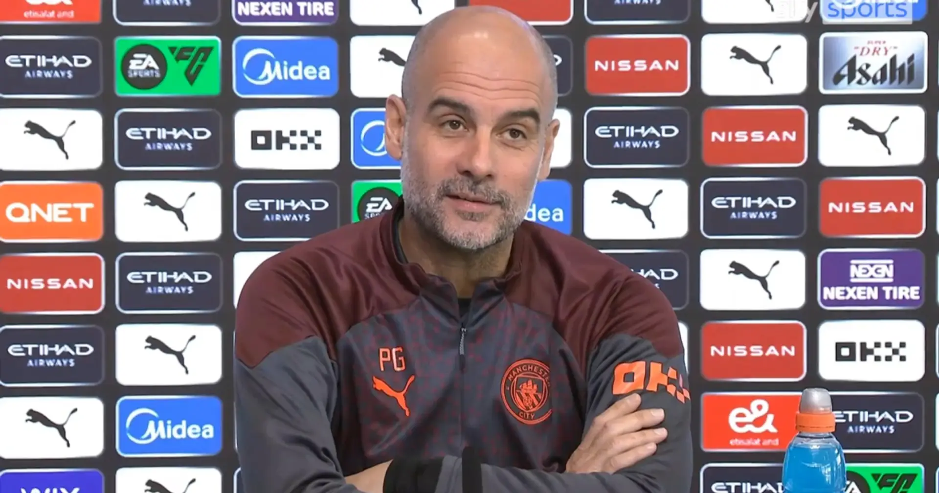 'Teams admit it, they want to be closer to us': Pep Guardiola responds to Sir Jim's Man City comments
