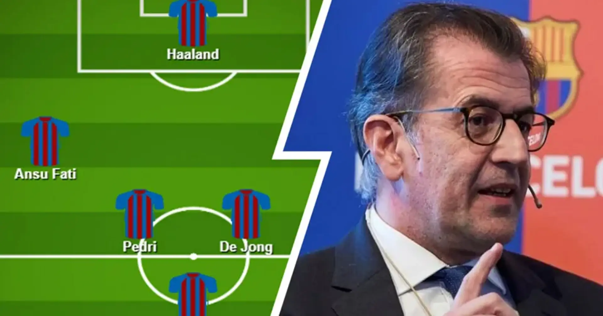 Entran Mbappé y Haaland, ¿se va Messi? El potencial XI del Barça con Freixa