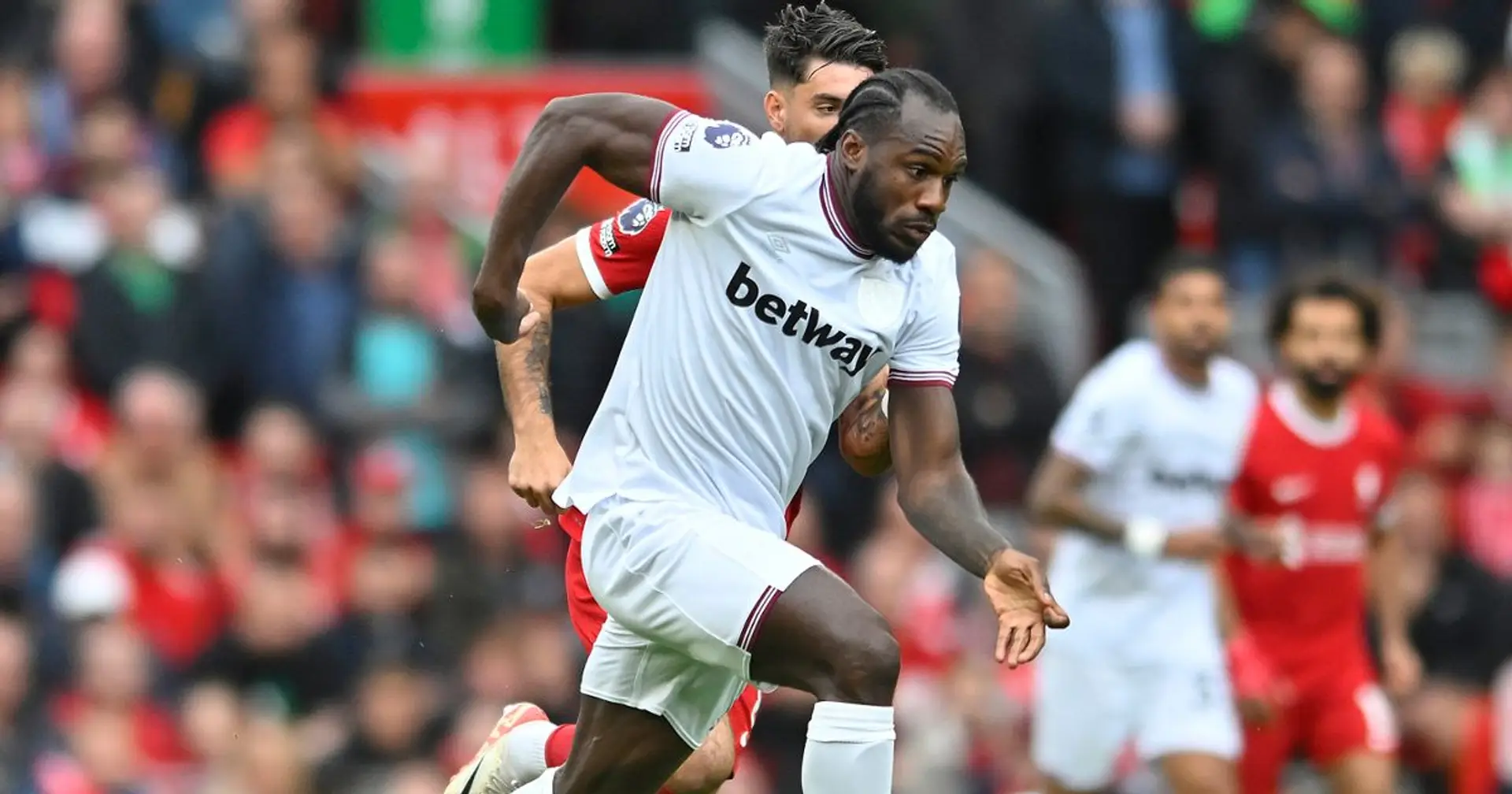 No shots on target, big chance missed: Michail Antonio boastful claims come back to bite him at Anfield