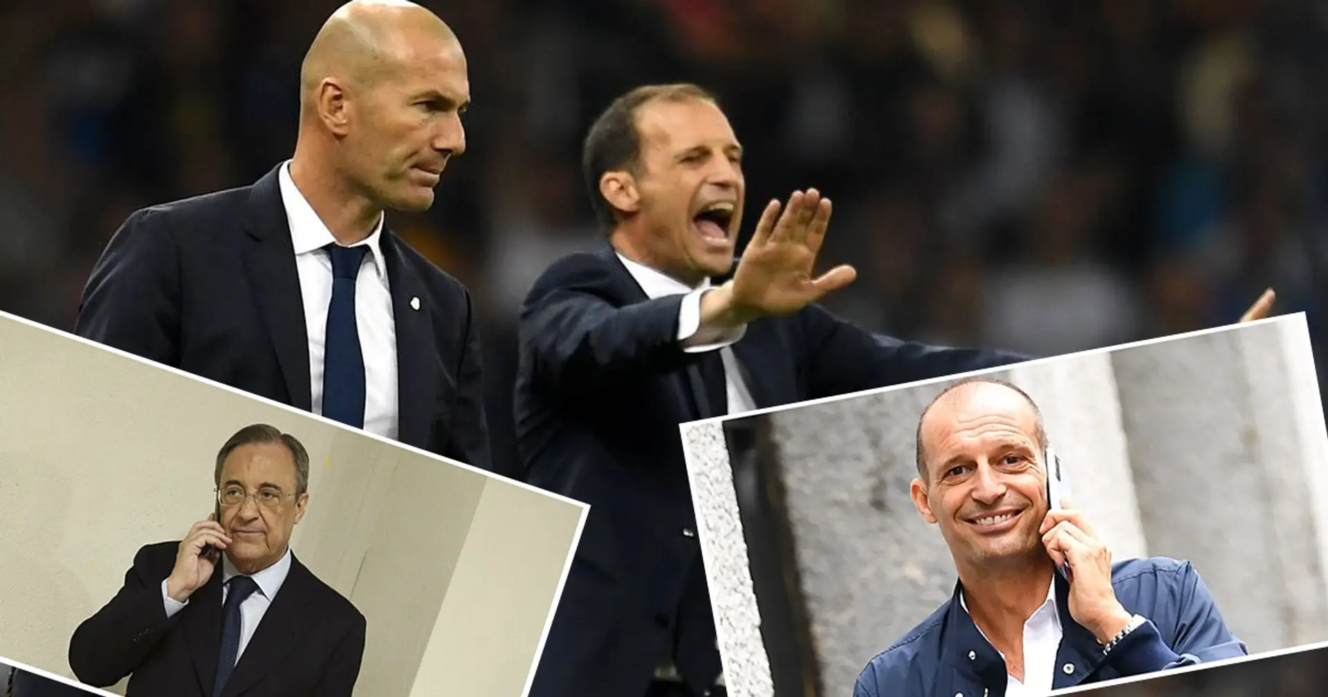 Allegri sería la primera opción para sustituir a Zidane, el Madrid intensifica negociaciones (Fiabilidad: 4 estrellas)