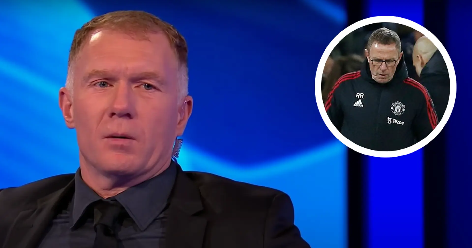 'He has never coached an elite team': Paul Scholes tears into Ralf Rangnick after Etihad disaster