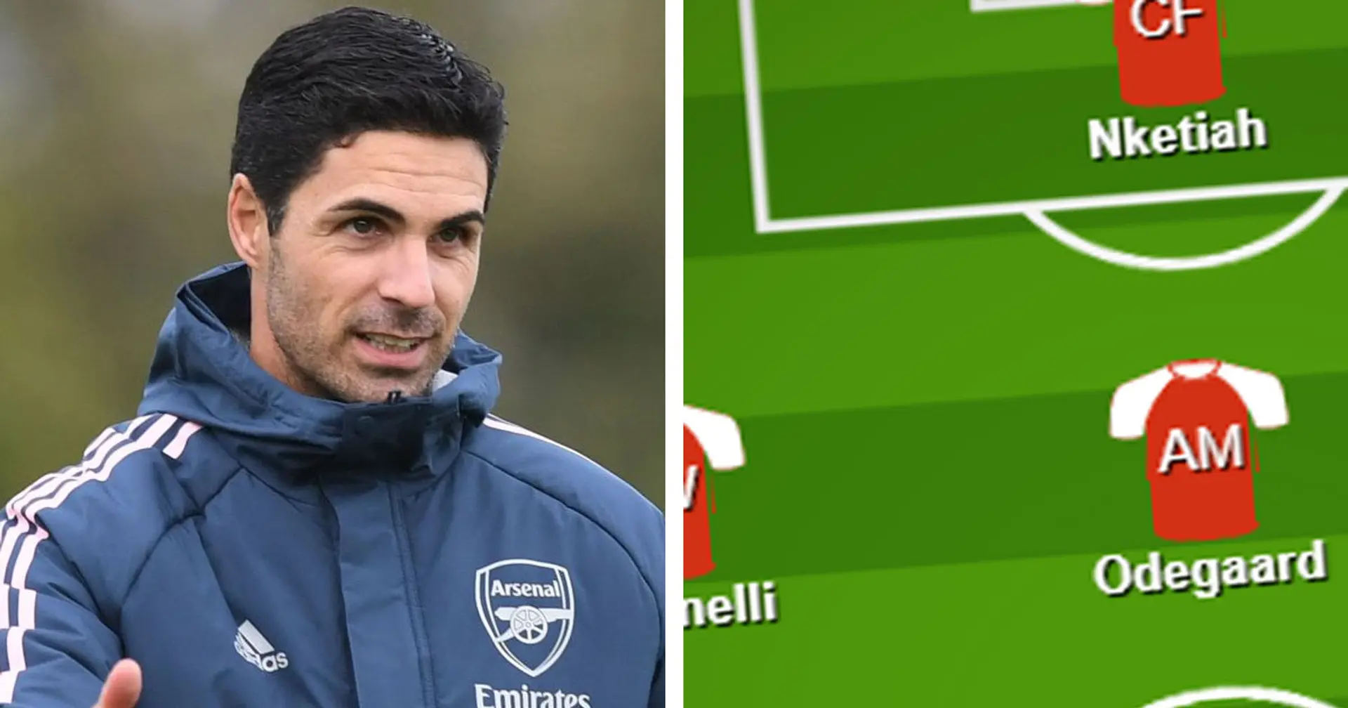'Why change a winning formula': Arsenal fans select ultimate XI for Man United clash
