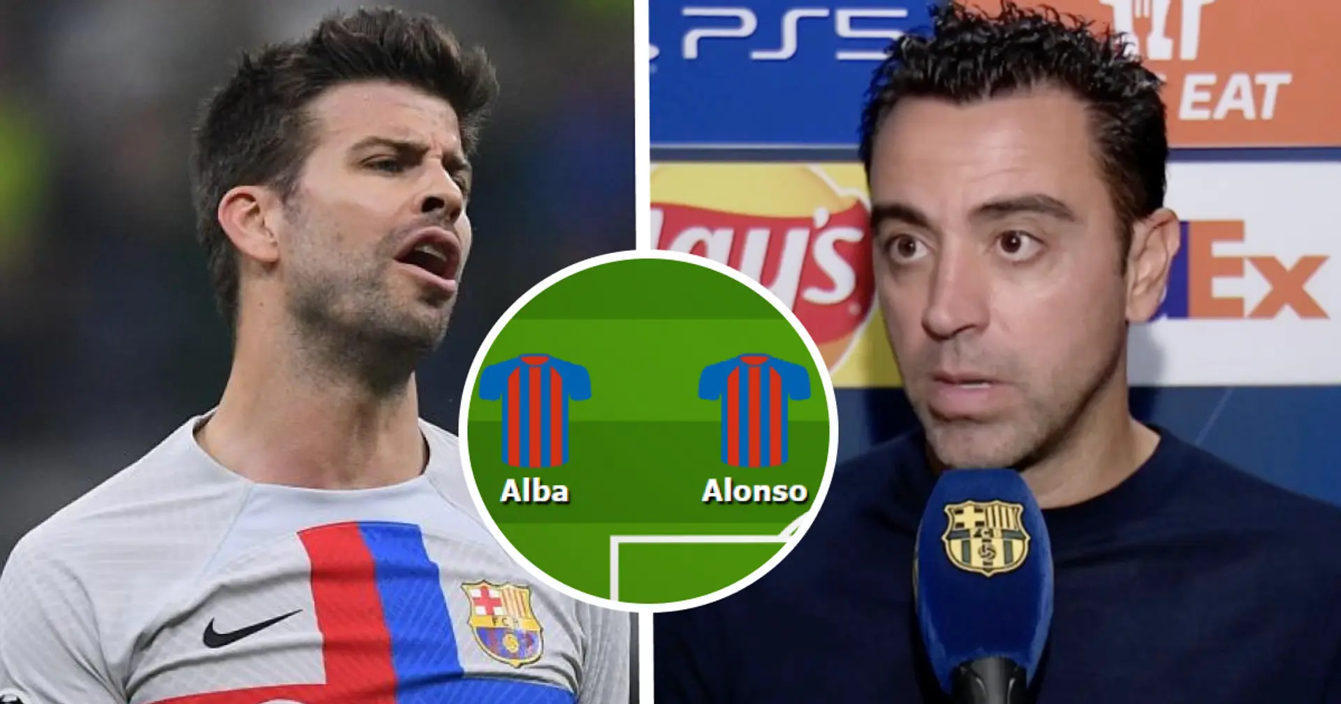 Comment Barcelone pourrait s'aligner en défense contre Almeria - sans Piqué