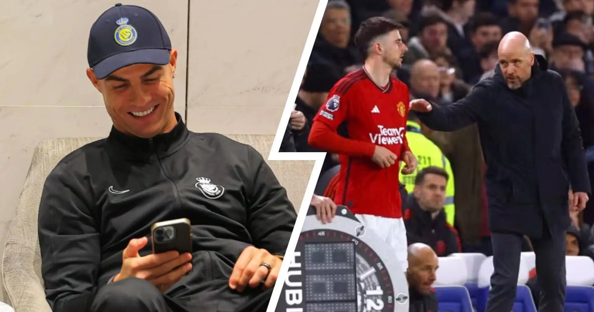 Cristiano Ronaldo posts two-word message as Man United throw away Chelsea game
