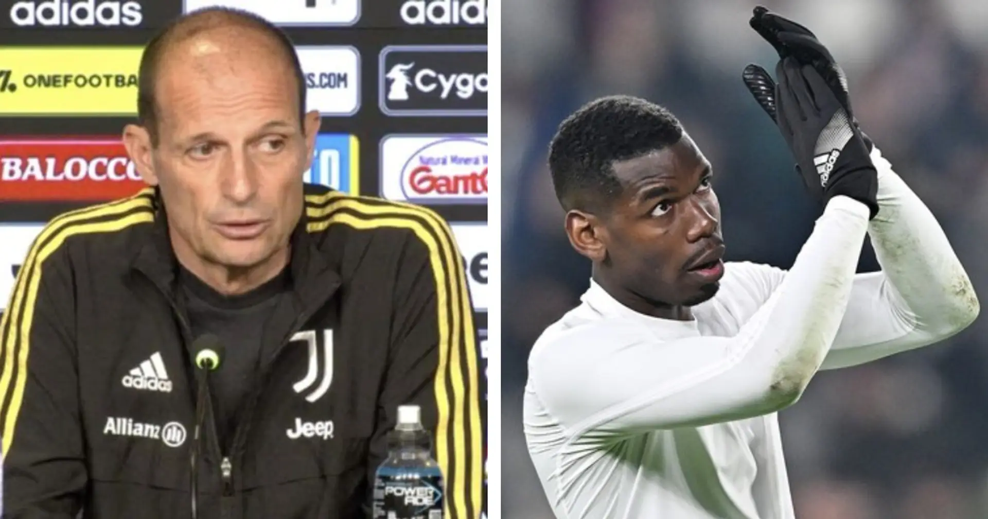 'I would like to have back the Pogba of old': Juventus boss Allegri doesn't hide his disappointment in Paul's return