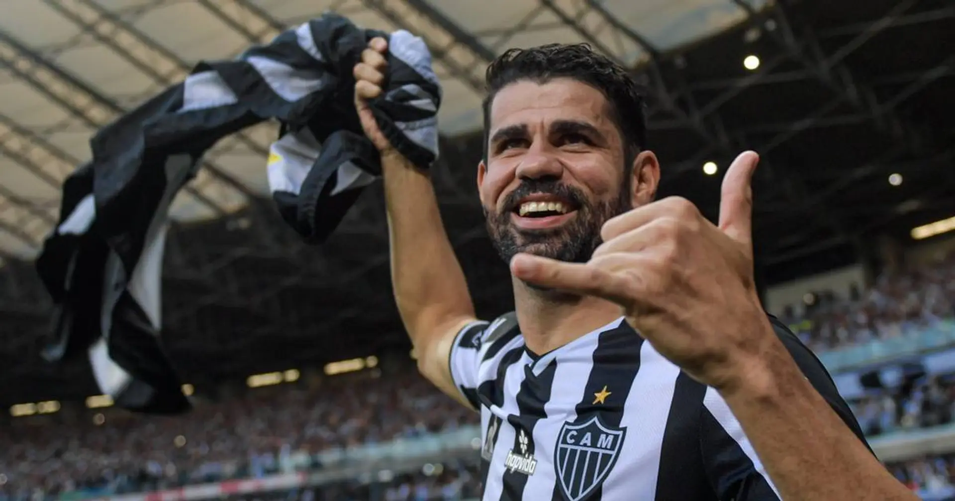 Diego Costa becomes free agent after terminating contract with Atletico Mineiro