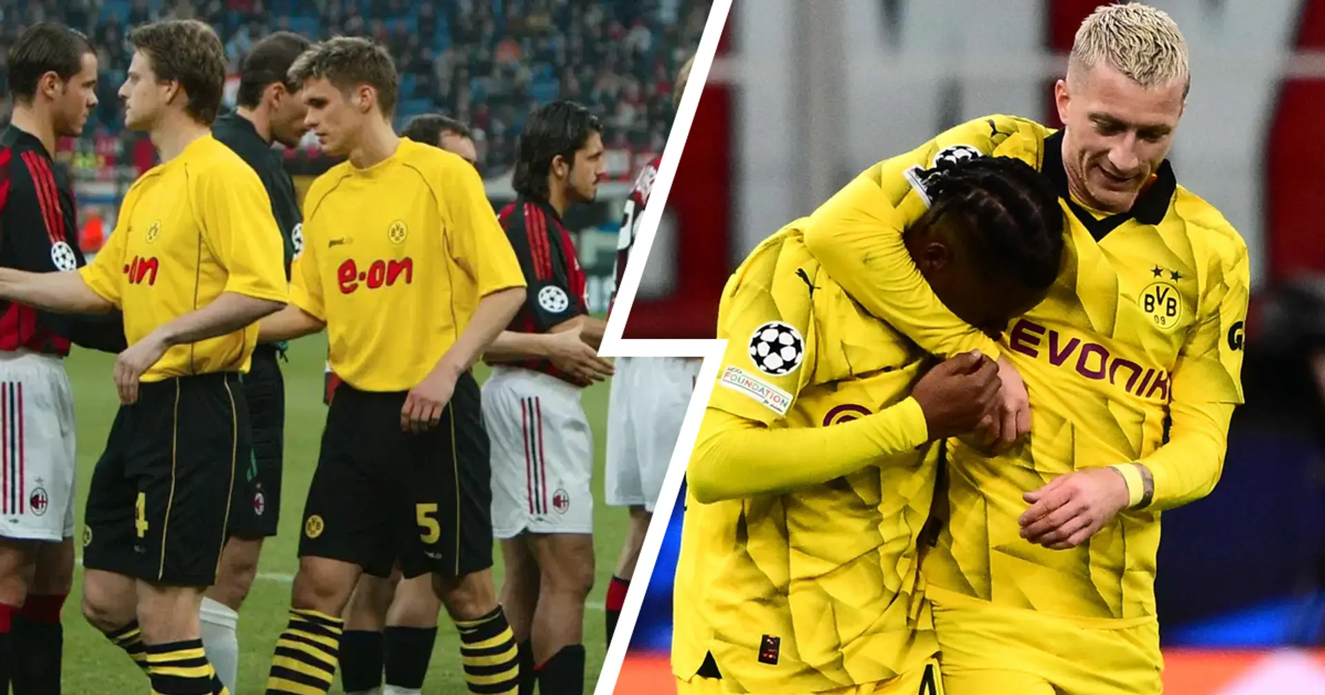 Mailand hat im 21. Jahrhundert nur drei Spiele gegen deutsche Teams verloren - alle drei gegen Dortmund