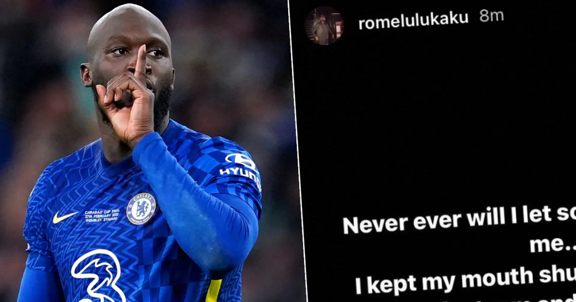 'Not in my name': Romelu Lukaku shares strong statement after his agent publicly criticises Chelsea