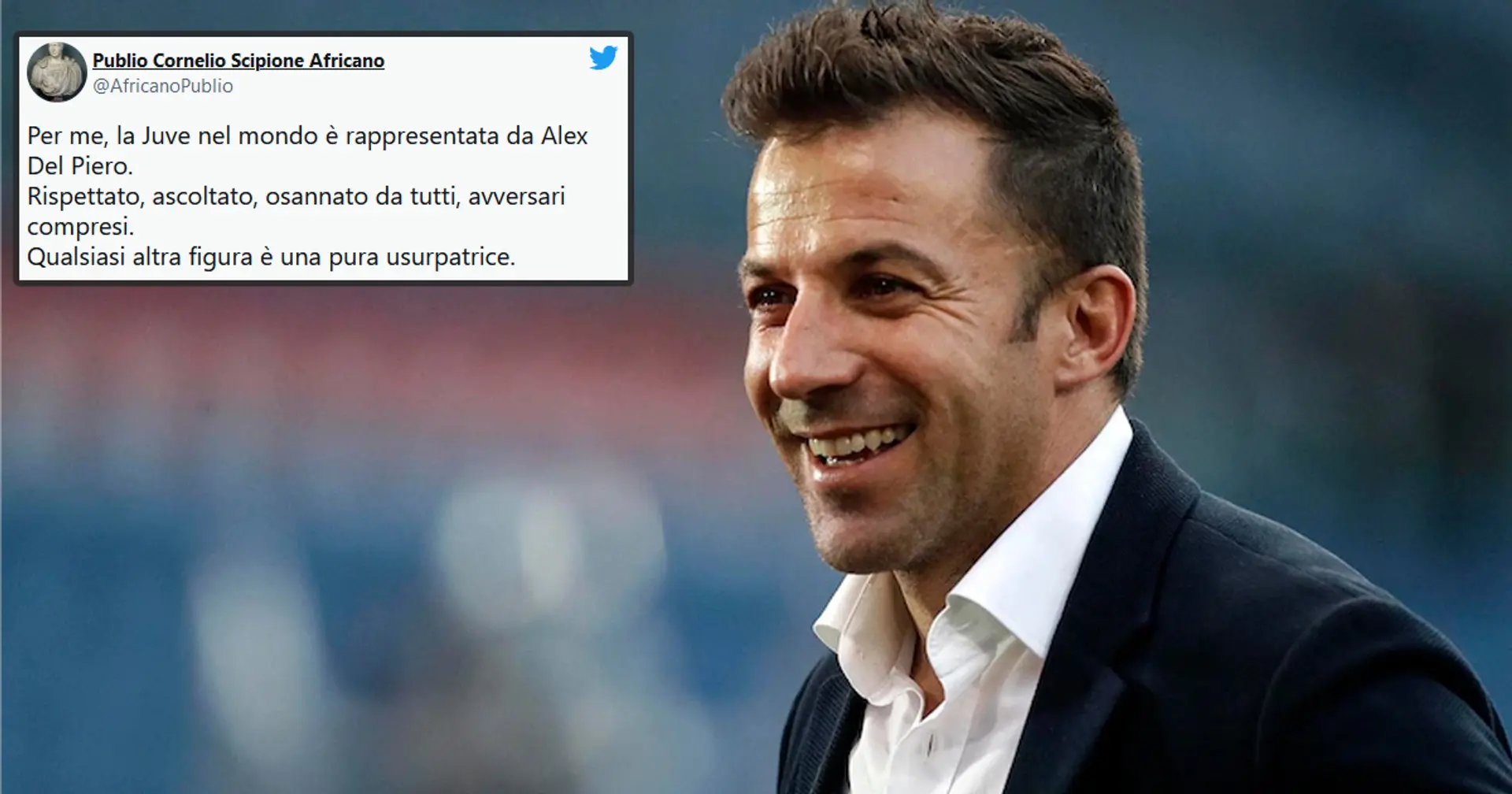"Del Piero è la Juventus, tutti gli altri degli usurpatori!": i tifosi chiedono a gran voce il ritorno del Capitano in società