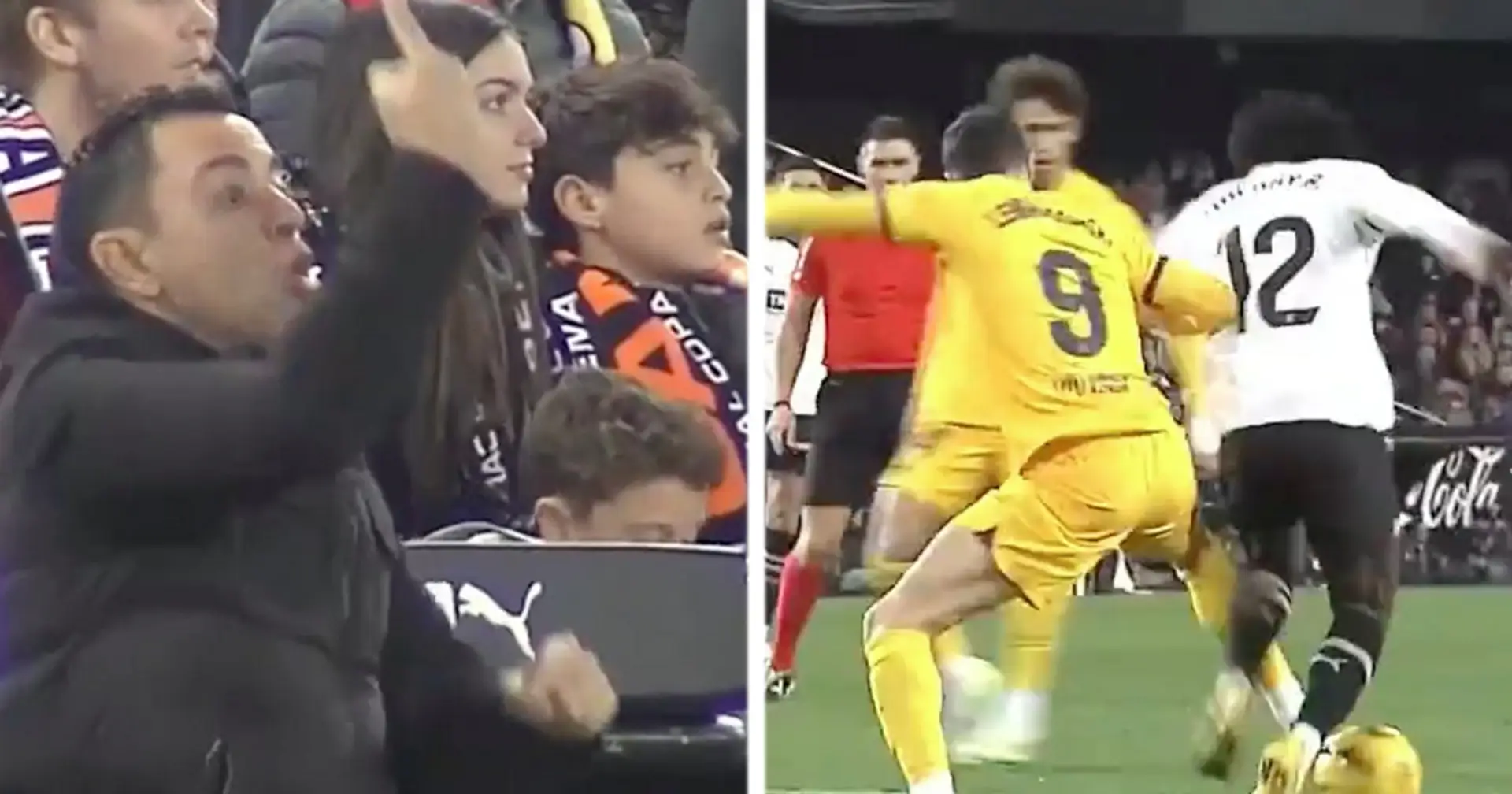 Lewandowski fails to control ball in crucial episode v Valencia – Xavi reacts