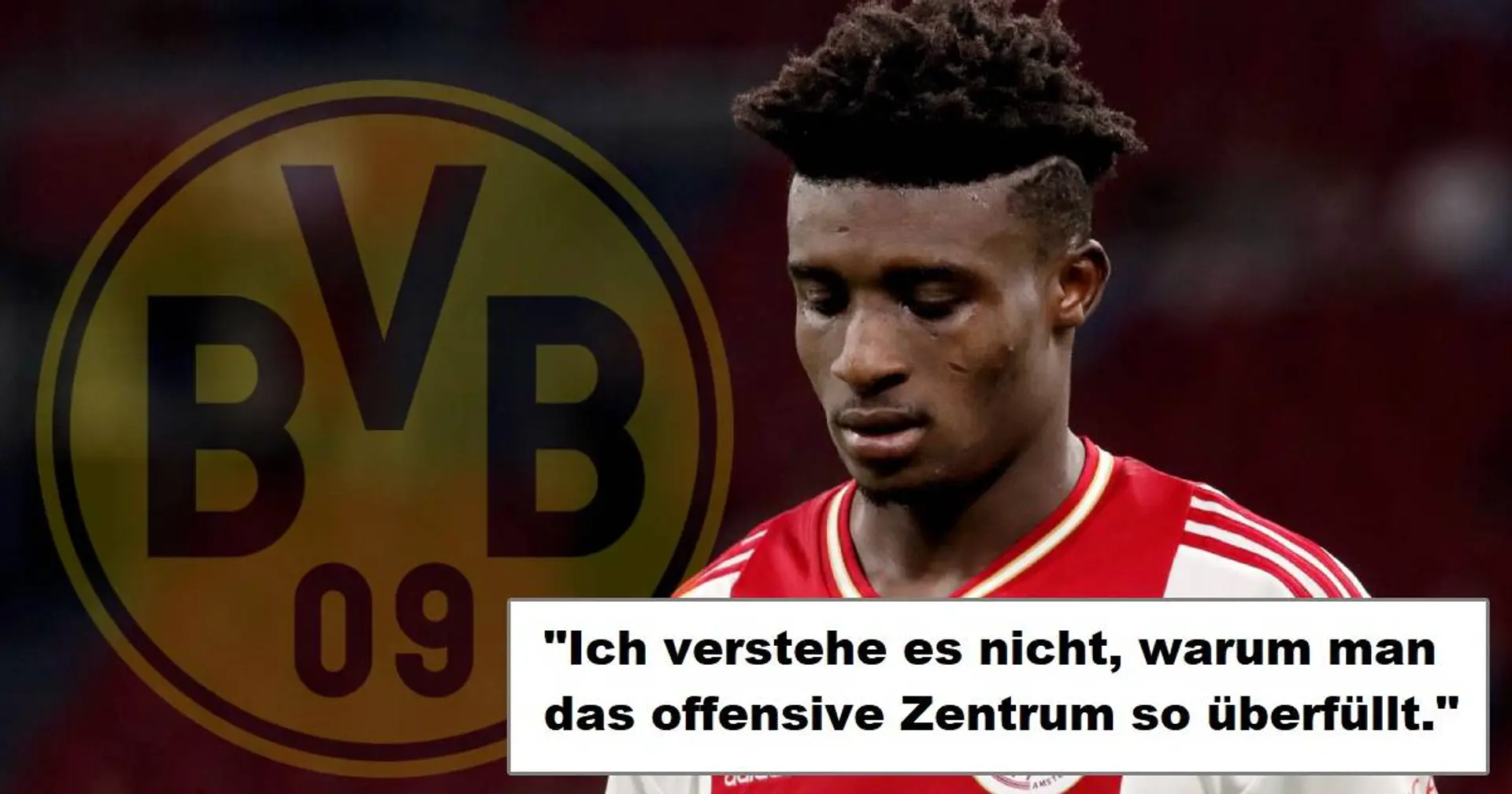 "Ich mag den Spieler, aber wo soll er spielen?": Fans zweifeln daran, ob der BVB Kudus wirklich braucht