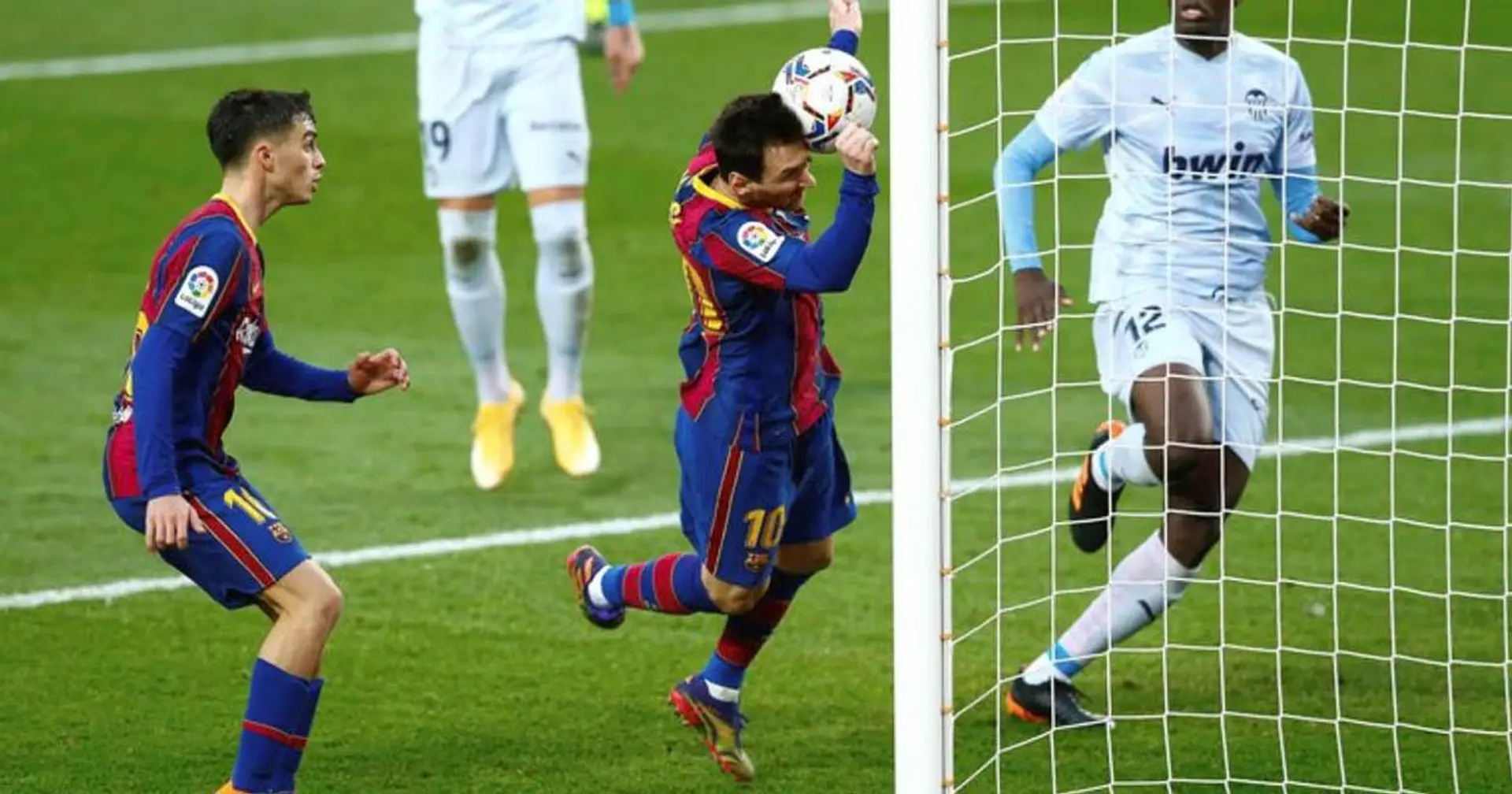 Leo Messi n'a plus marqué un but de la tête depuis plus de trois ans