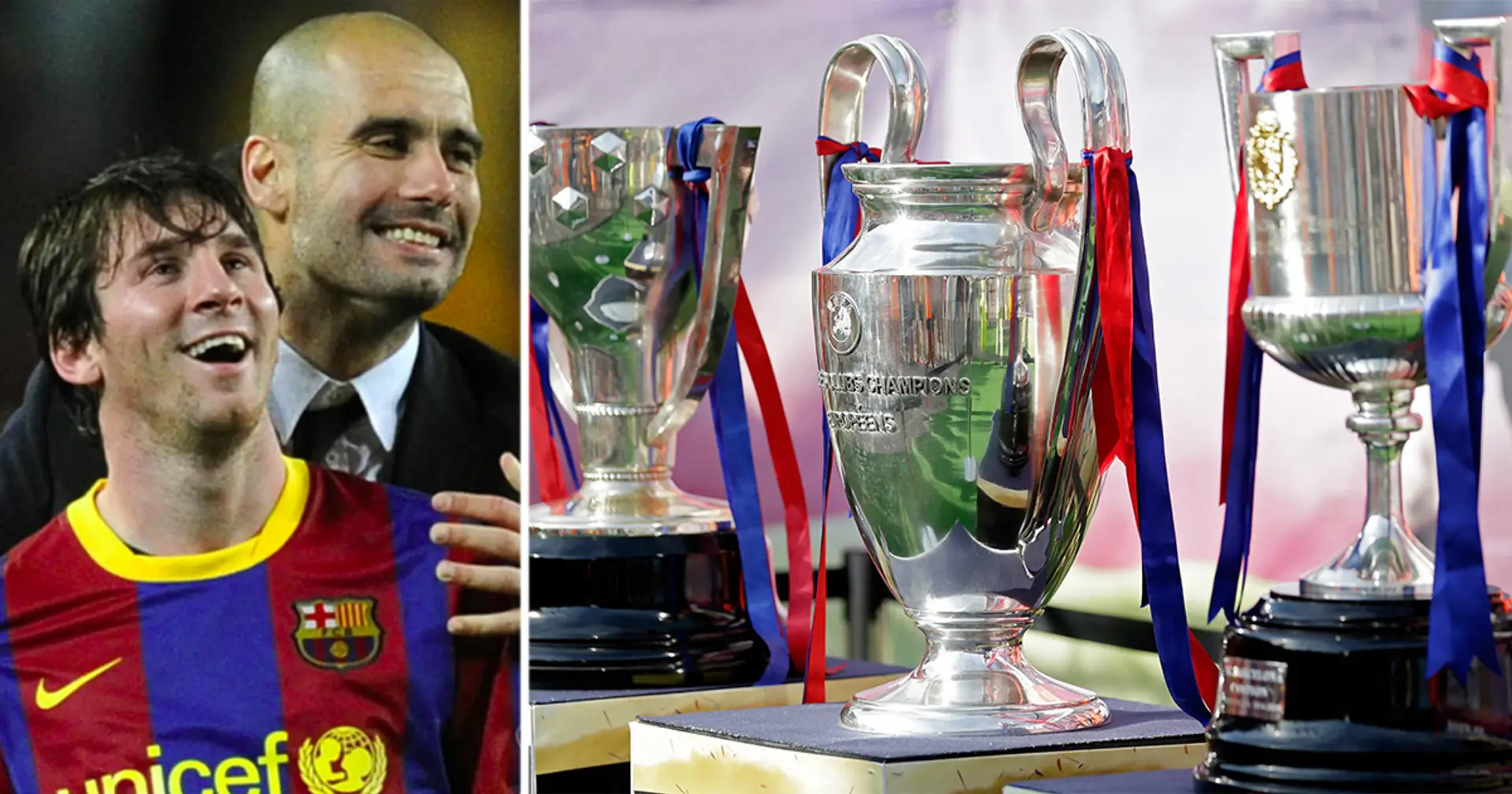 Only 13 players in history of football won 2 European trebles – 8 did it with Barca