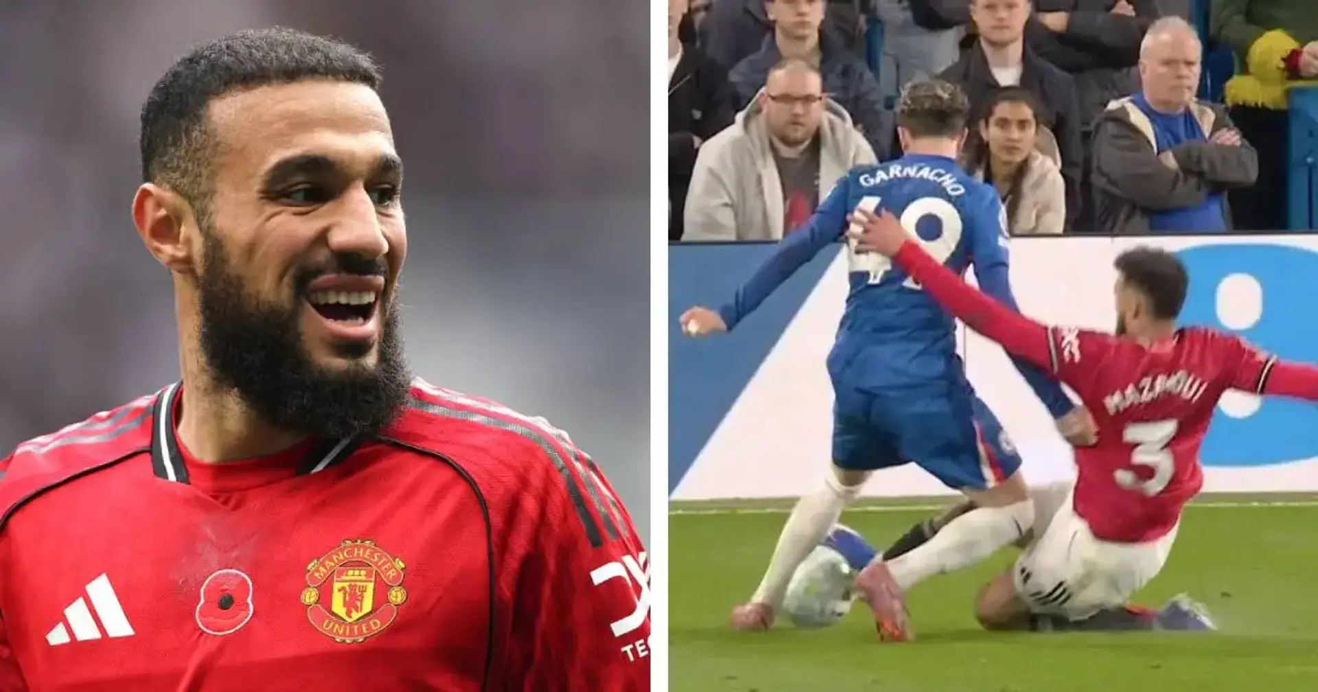 😍 Phew! Noussair Mazraoui pulls off SMOOTH tackle to shut down ...