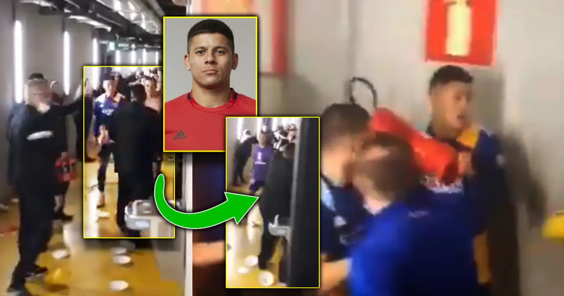 Marcos Rojo punches guard in massive brawl, grabs fire extinguisher after Copa Libertadores game