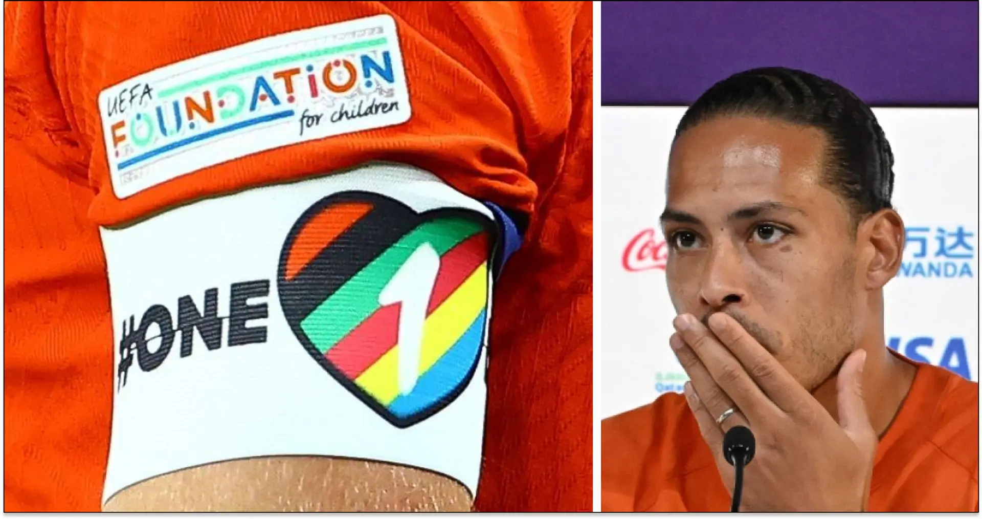 OFFICIAL: Van Dijk, Kane & other captains won't wear One Love armbands at World Cup
