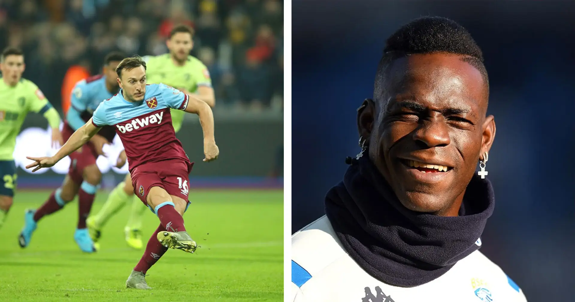 Mark Noble, Mario Balotelli and more: Top 5 penalty takers since 2000 revealed