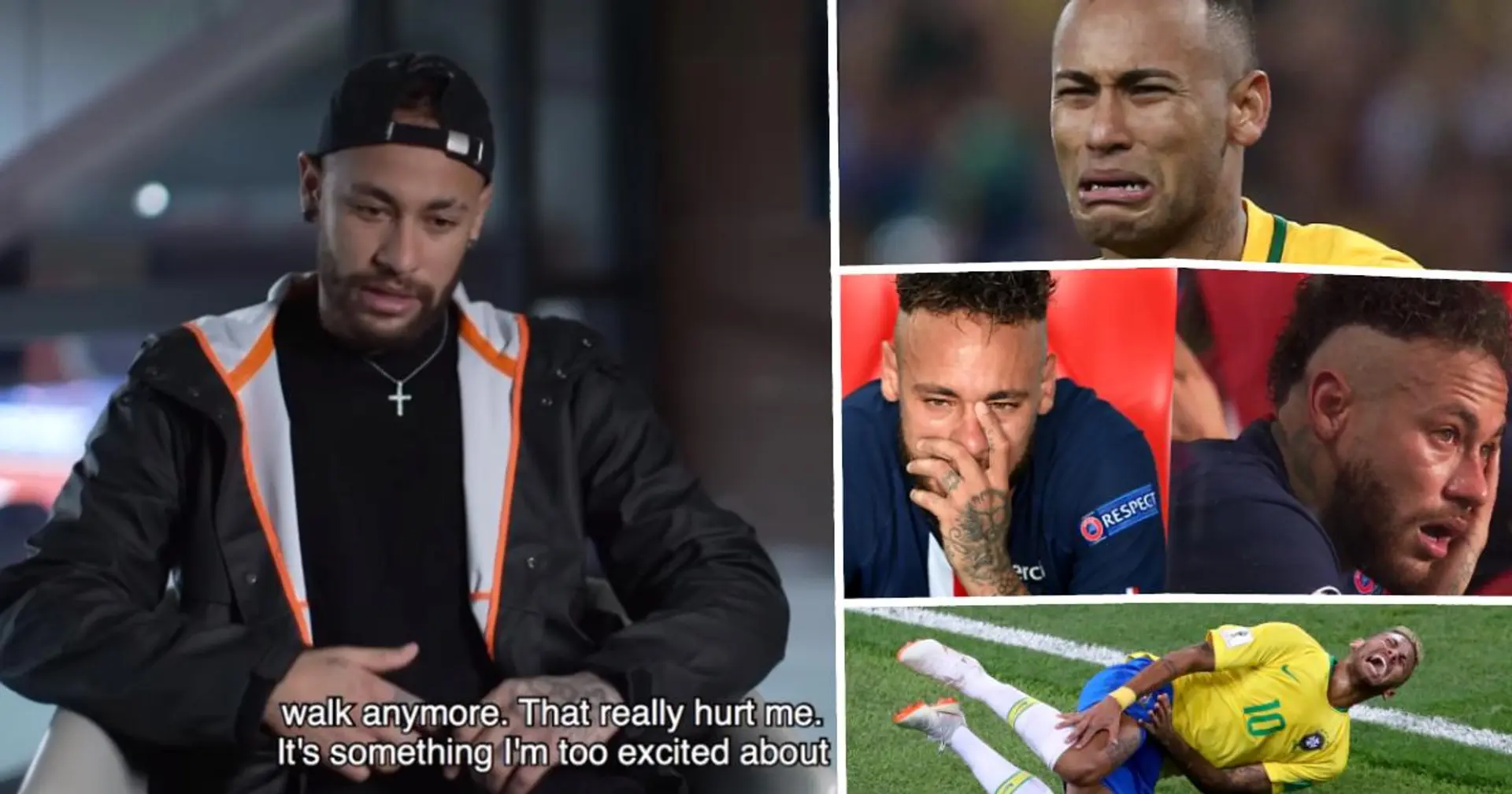 Neymar: "Es macht mich traurig, wenn die Leute 'Heulsuse' oder 'verwöhntes Kind' sagen. Ich weiß nicht, wie lange ich das aushalten kann"