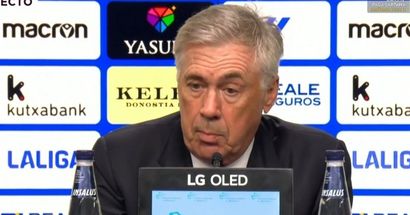 Ancelotti explica por qué el Real Madrid venció a la Real Sociedad a pesar de dar descanso a 9 jugadores antes del partido vs Bayern
