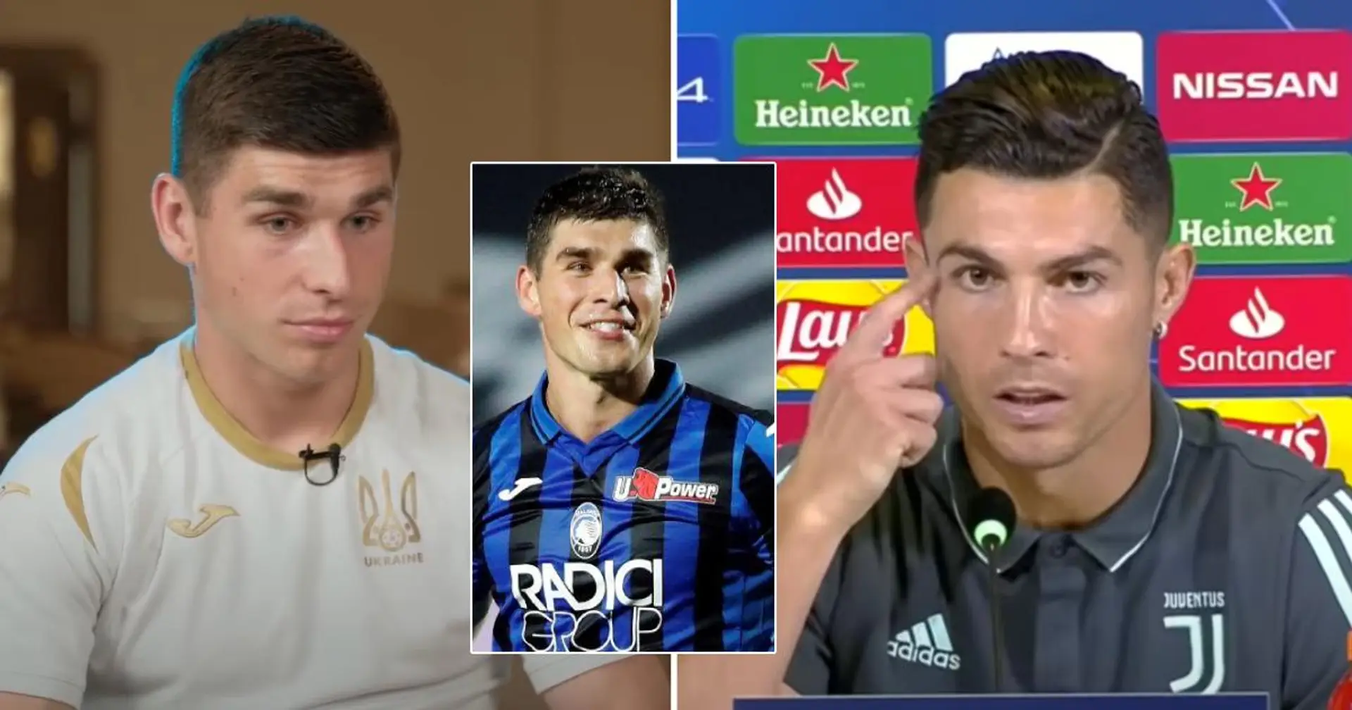 La stella dell'Atalanta Malinovskyi: "In Serie A ci sono molti giocatori migliori di Ronaldo"