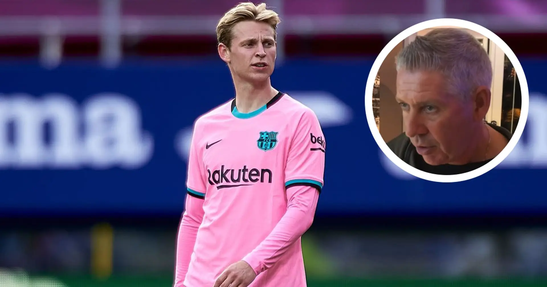 'I know Barca need money': Frenkie de Jong's father opens up on his future amid United links