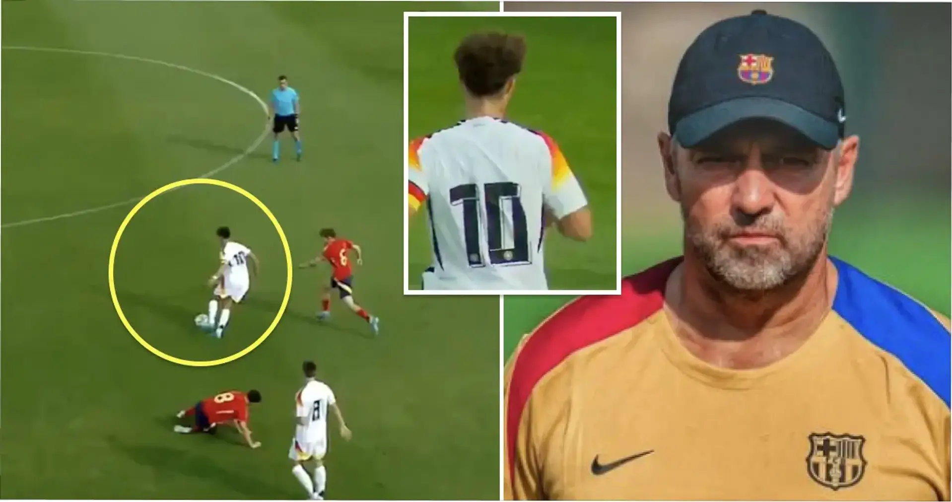 Noah Darvich delivers a fine assist for Germany U-19 – all Culers say the same thing
