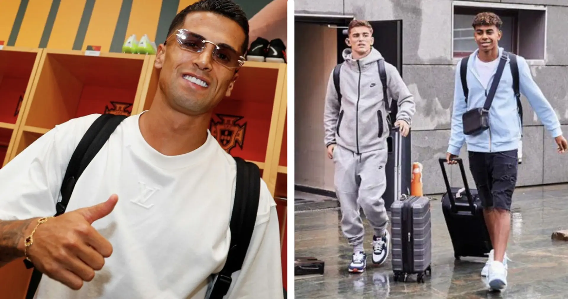 9 best pics as Barca players report for international duty