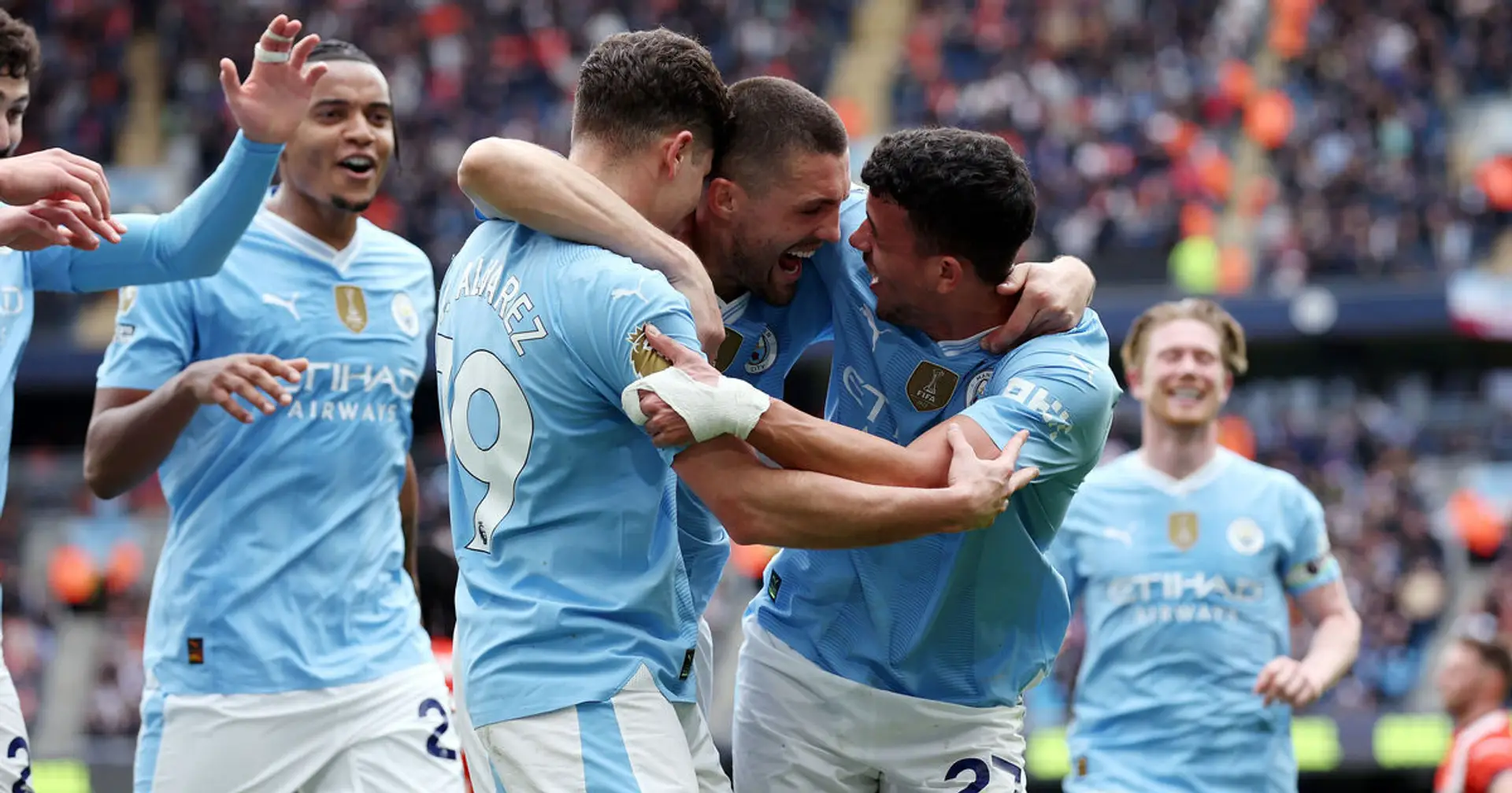 Title race update: Man City beat Luton to move past Arsenal to the top