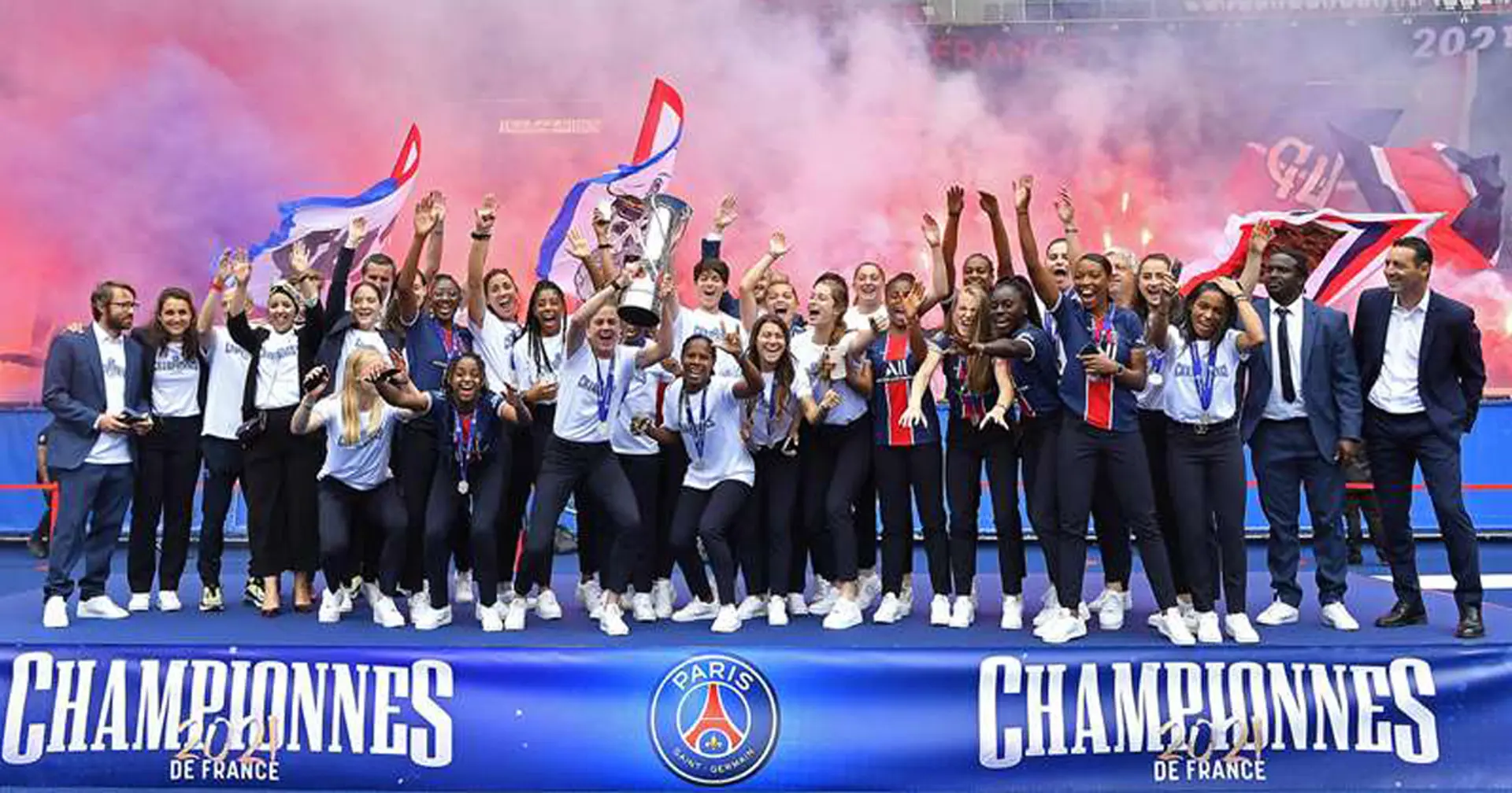 🤑 Les joueuses du PSG vont percevoir une prime de 40 000 euros pour leur titre de championnes de France