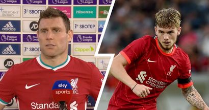 James Milner on Harvey Elliott: 'You could recognise how good he is from first training'