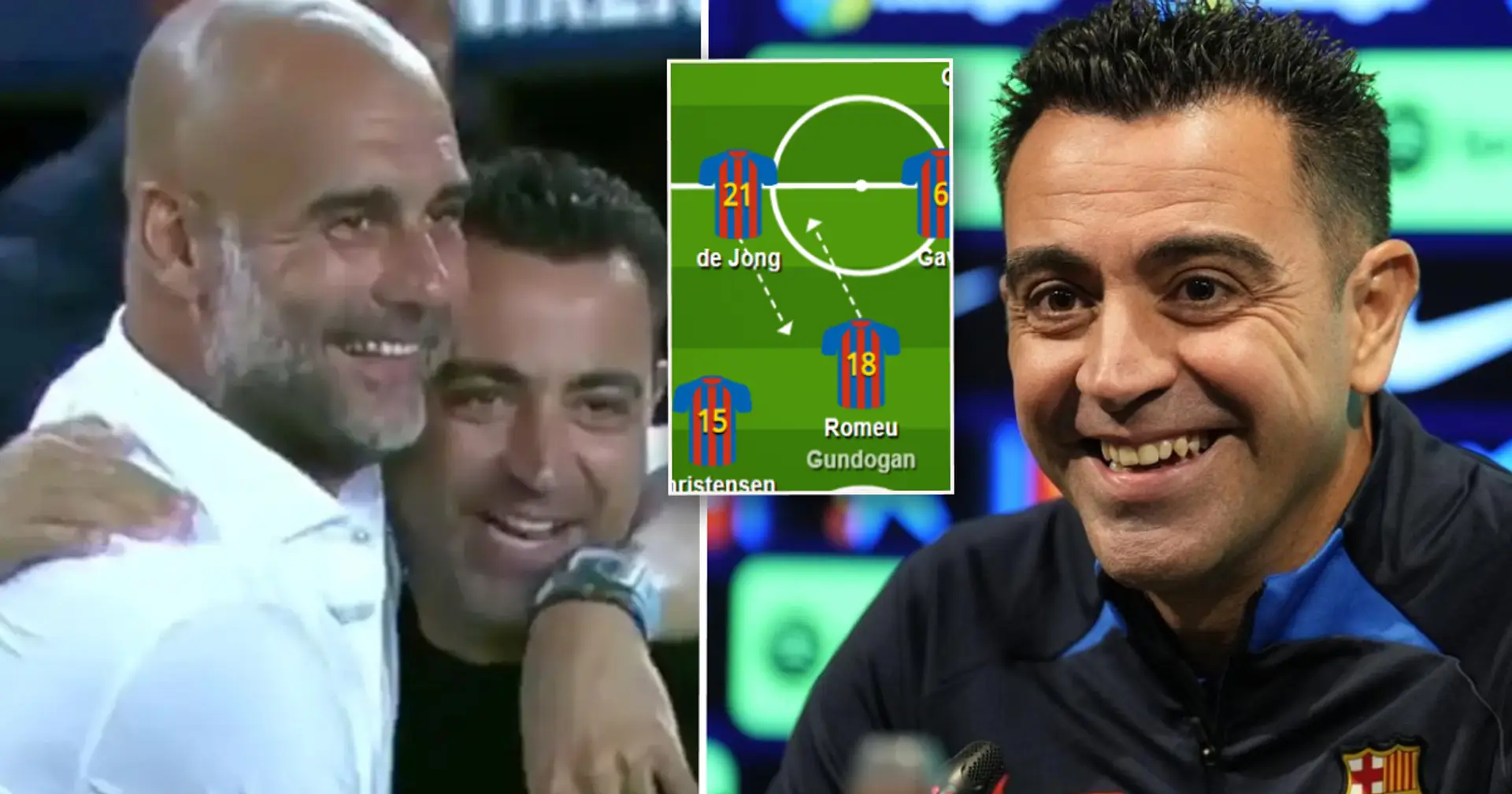 La posición de los jugadores del Barça ante el Betis muestra las nuevas y brillantes tácticas de Xavi para llover goles como Pep
