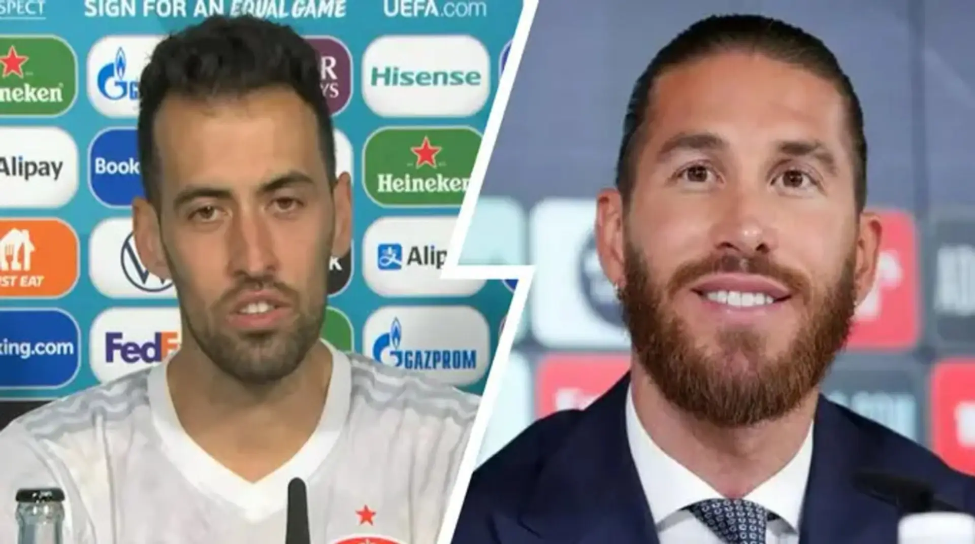 'Está detrás de nosotros porque somos sus compañeros': Busquets revela que Ramos se mantiene en contacto con él a pesar de no ser convocado para la Eurocopa