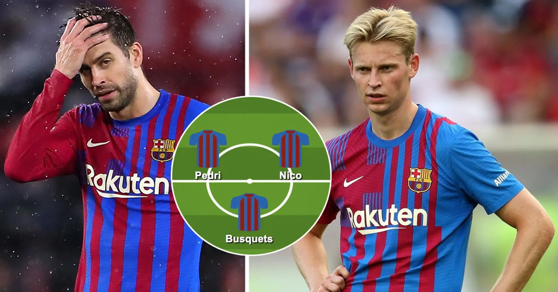 Frenkie de Jong out again as Barca fans select ultimate XI for Alaves match