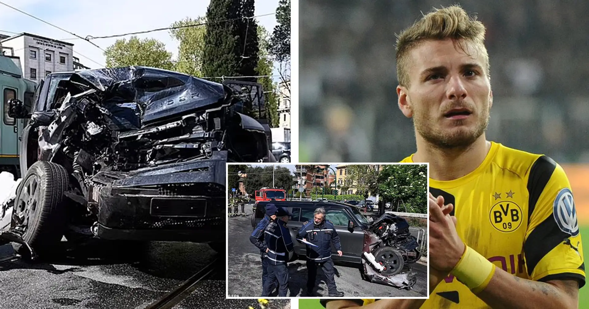 Ciro Immobile überlebt Horror-Crash: Ex-BVB-Stürmer nach Autounfall mit Rücken- und Rippenverletzungen im Krankenhaus