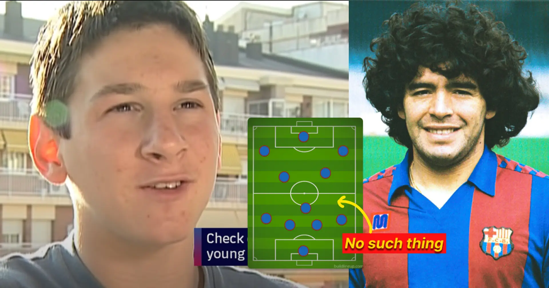 Leo Messi verblüffte einst Barça-Spieler, als er seine beste Position nannte - warum es etwas mit Maradona zu tun hat 