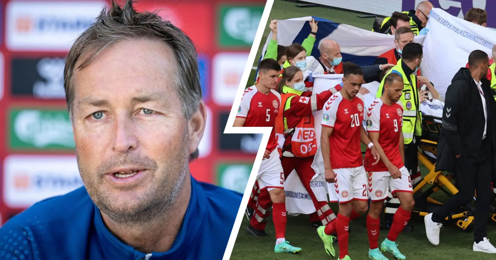 Denmark boss Hjulmand: ‘Covid-19 allows you to postpone a match for 48 hours but a cardiac arrest doesn’t. That’s wrong.’