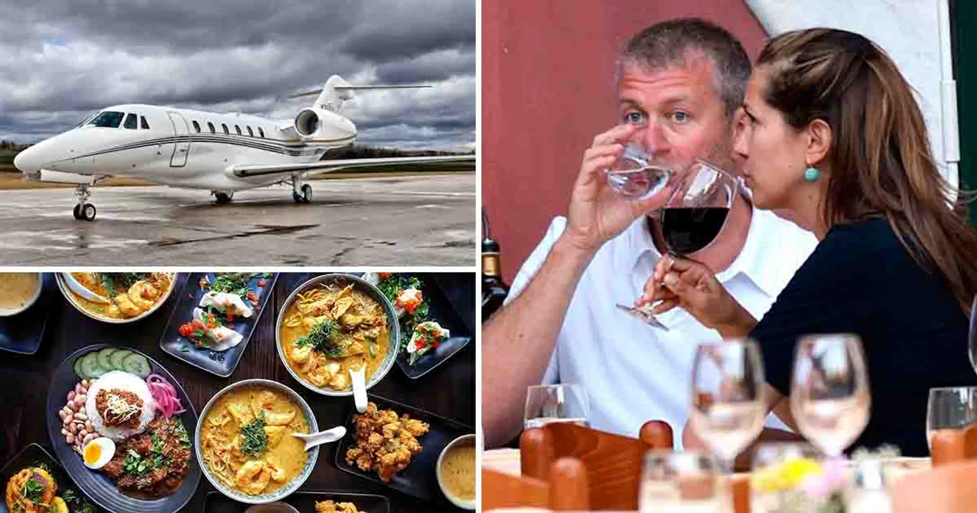 Chelsea former owner Abramovich spent £40,000 to fly takeaway food from his favourite London restaurant to Azerbaijan
